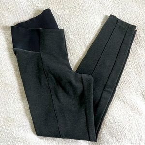 Pea In The Pod Charcoal Grey Ponte Maternity Leggings - Size XZ (EUC)